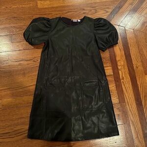 NWT Gap Kids Black Leather Dress Size Large